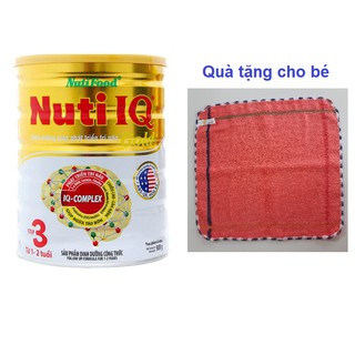 Nuti IQ Gold Step 3 900 Gr: sữa cho trẻ 1-2 tuổi tăng cường phát triển trí não