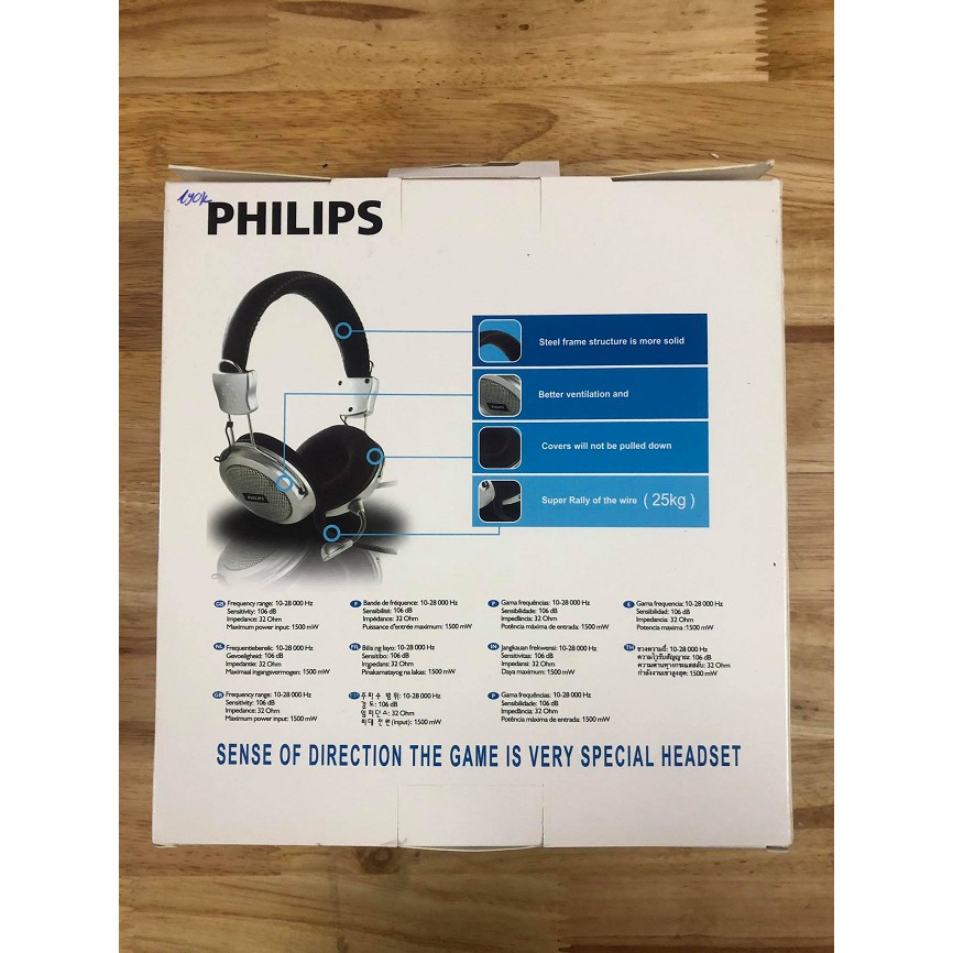 🌟CHÍNH HÃNG, SALE 🌟 TAI NGHE CHỤP TAI PHILIPS HiFi MRM-928 nhập khẩu - HỌC ONLINE - LIVESTREAM - CHƠI GAME - LIỀN DÂY