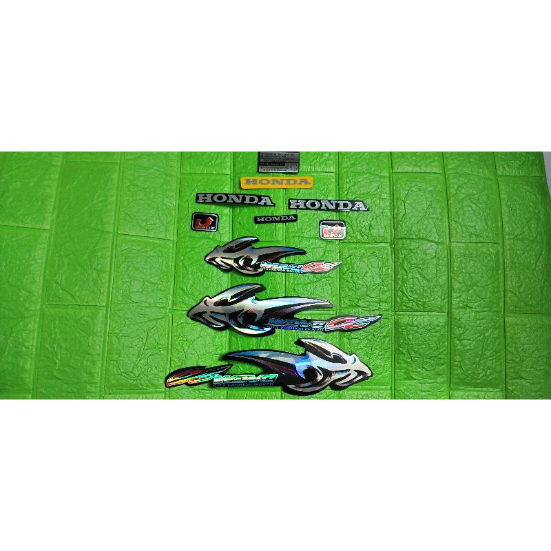 Bộ tem Wave A 2007 xương cá màu vàng