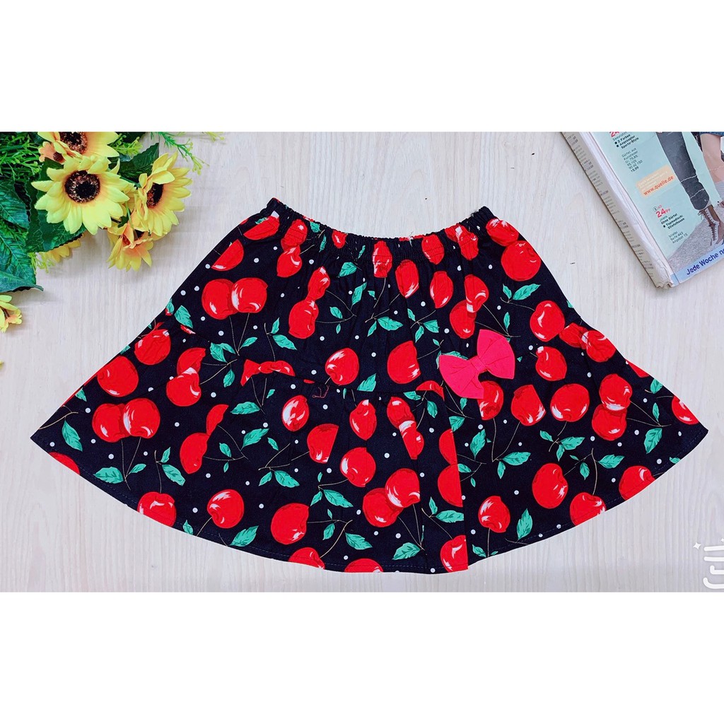 Chân Váy Bé Gái - Chân Váy Dành Cho Bé Gái Chất Liệu Cotton Hàng Đẹp - Vạn Xuân shop