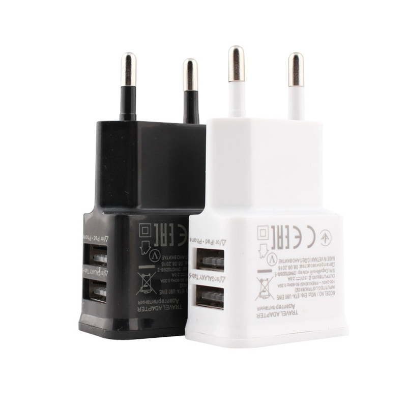 Củ Sạc 5v 2a Chuẩn Eu Cho Samsung Iphone Xiaomi
