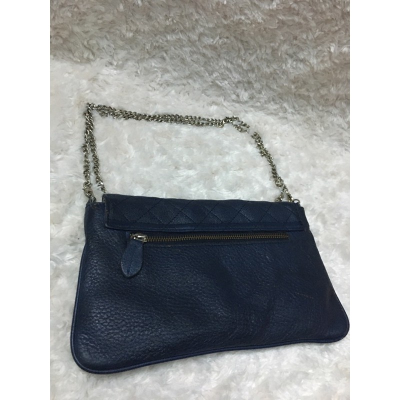 Túi đeo chéo da thật