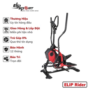 Xe Đạp Tập Thể Dục Tại Nhà ELIP Rider -Tập Toàn Thân, 3 Chế Độ Nâng Dốc Đốt Cháy Calo Nhiều Hơn, Bánh Đà Êm Ái