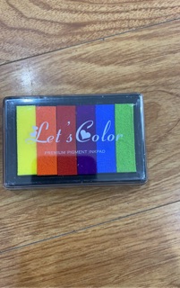 Cán dấu trong suốt (acrylic block) và mực dấu