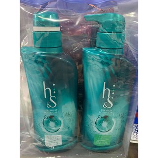 Cặp dầu gội xả HS mẫu mới nội địa Nhật Bản 370ml x2