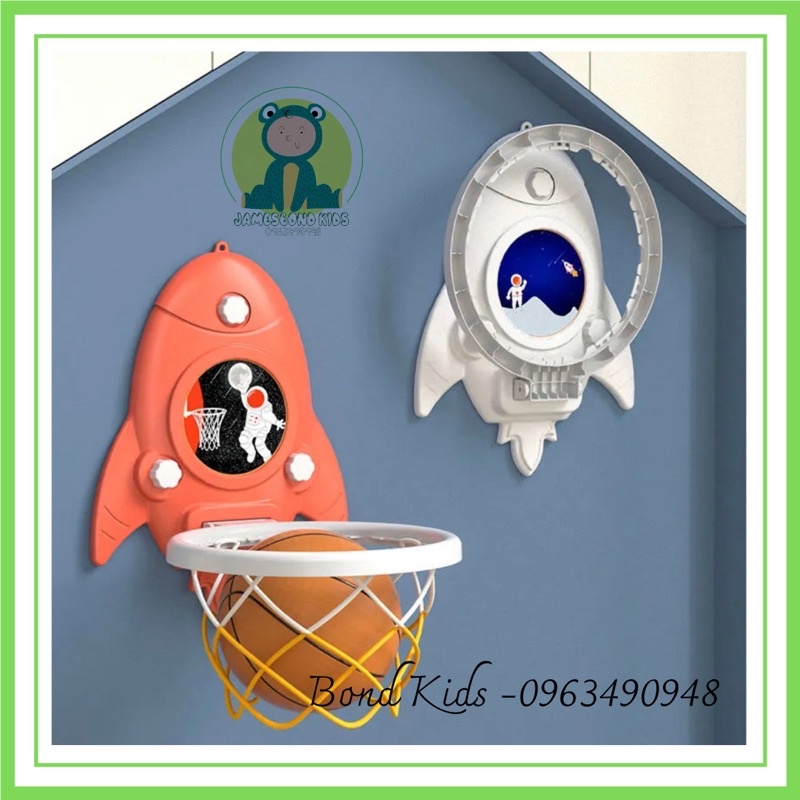 Khung lưới bóng rổ cho bé yêu ( sẵn mã 2 đỏ và 3 mã 1 trắng)- Shop JamesBond Kids