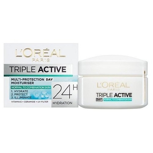 Kem Dưỡng Da Loreal Tripple Active 24 h Ngày đêm 50 ml