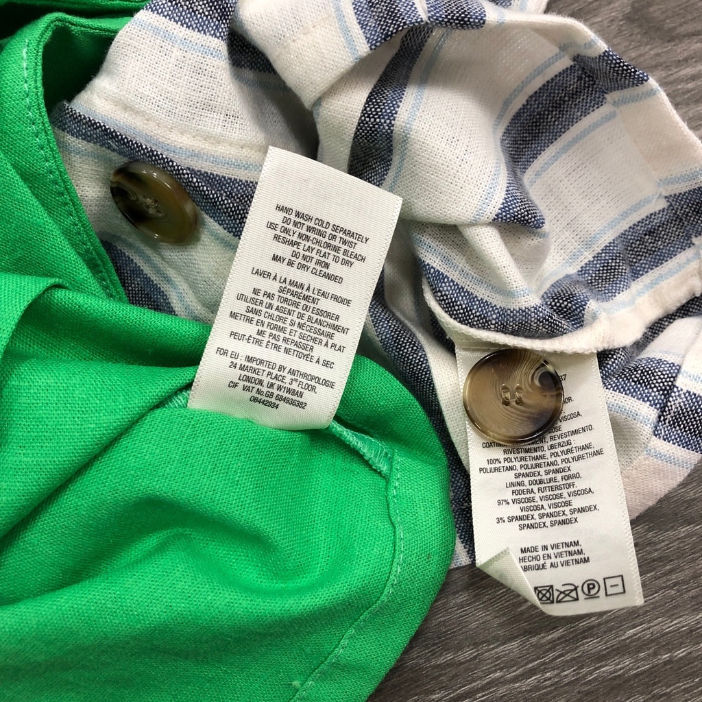 Áo HD PARIS crop nút dây bảng 2M