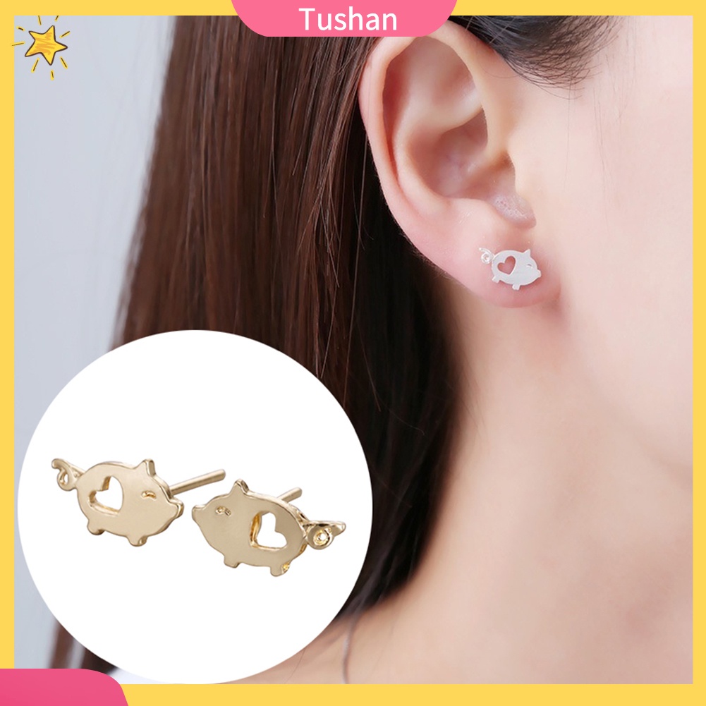 Khuyên tai nữ trang tạo hình động vật ngộ nghĩnh