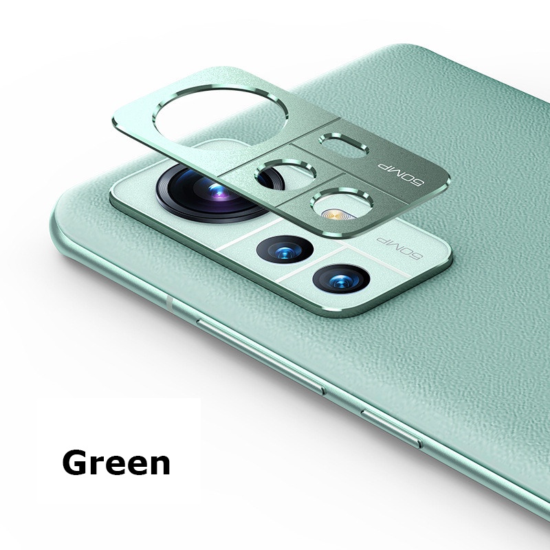 Ốp Điện Thoại Chống Trầy Xước Có Vòng Kim Loại Bảo Vệ Ống Kính Máy Ảnh Cho Xiaomi 12 12T 12S 12X Pro