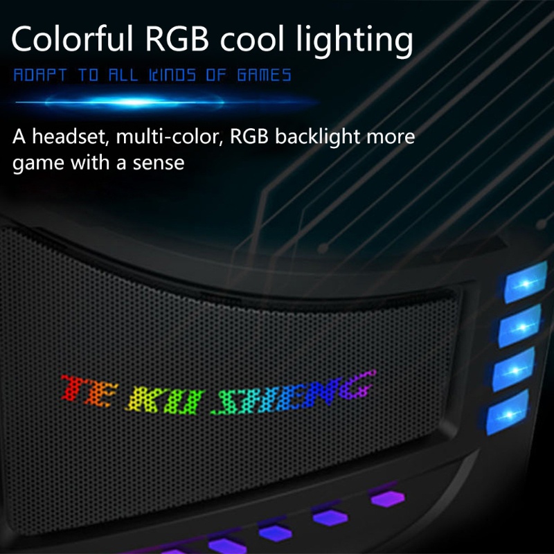 Tai Nghe Chơi Game Shas RGB Nhiều Màu Sắc Kèm Mic Cao Cấp