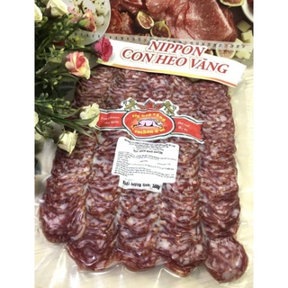 XÚC XÍCH KHÔ - SALAMI BATON - SALAMI (STICK)  - CẮT SẴN BAO 500G - ( NOWSHIP - GRABEXPRESS)
