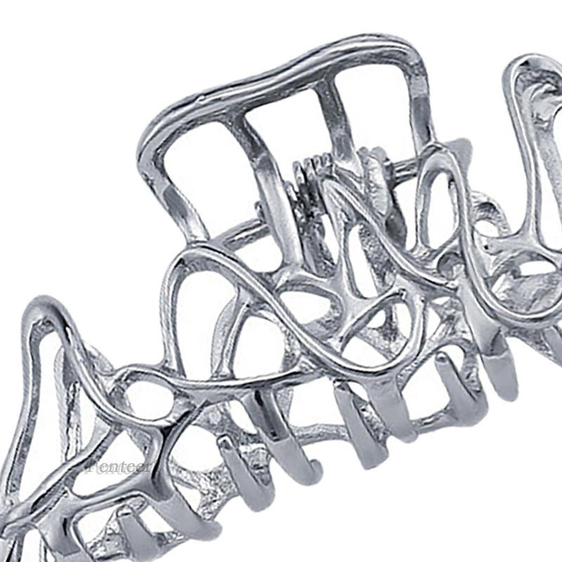 Kẹp Tóc Càng Cua Bằng Kim Loại Kiểu Cách Cho Nữ Fenteer1