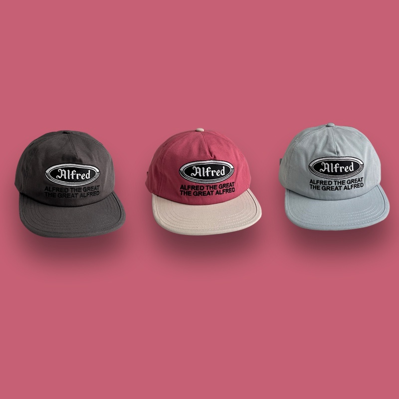 Mũ lưỡi trai bóng chày vành phẳng che nắng màu mận thời trang cho cha mẹ và bé