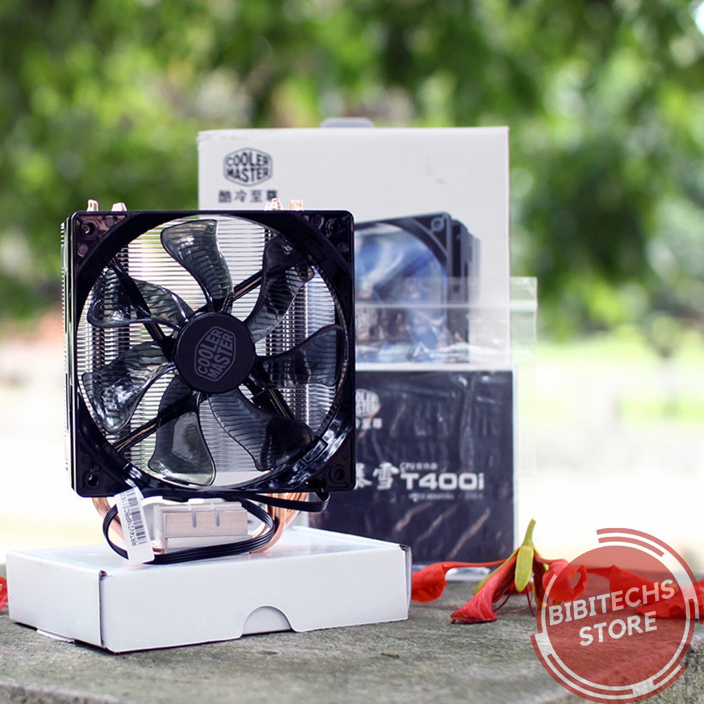 Tản nhiệt CPU 🔥 FREESHIP 🔥 T400i - Quạt tản nhiệt Cooler Master - Quạt làm mát CPU - BiBiTechs