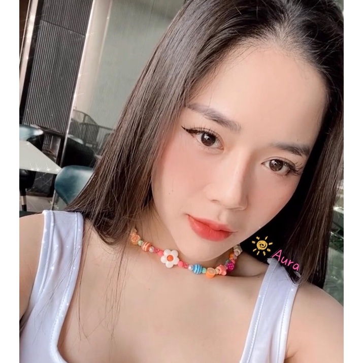 Vòng cổ Bloom Mix Color Handmade thiết kế bởi Aura