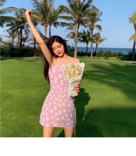 ĐẦM HOA TÍM HAI DÂY
