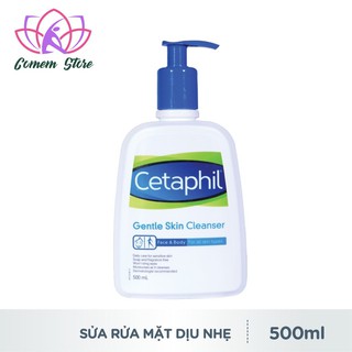 Sữa rửa mặt làm sạch dịu nhẹ Cetaphil Gentle Skin Cleanser 500ml