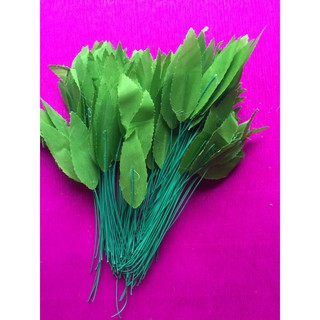 Nữa kg hay 500g lá hoa mai hoa đào vải trang trí tết