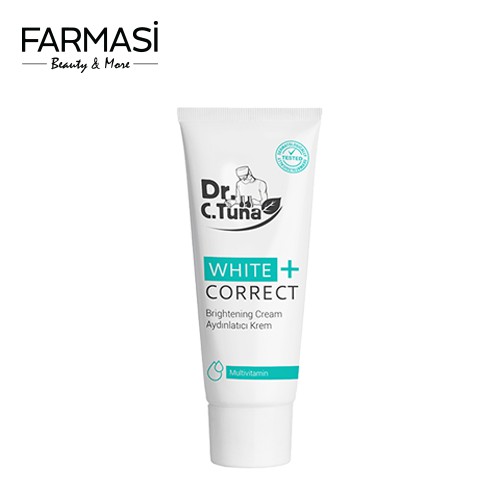 Kem Dưỡng Trắng Da Hỗ Trợ Giảm Nám Chống Tia Cực Tím White+ Correct Farmasi 75ml (1806BAS02)