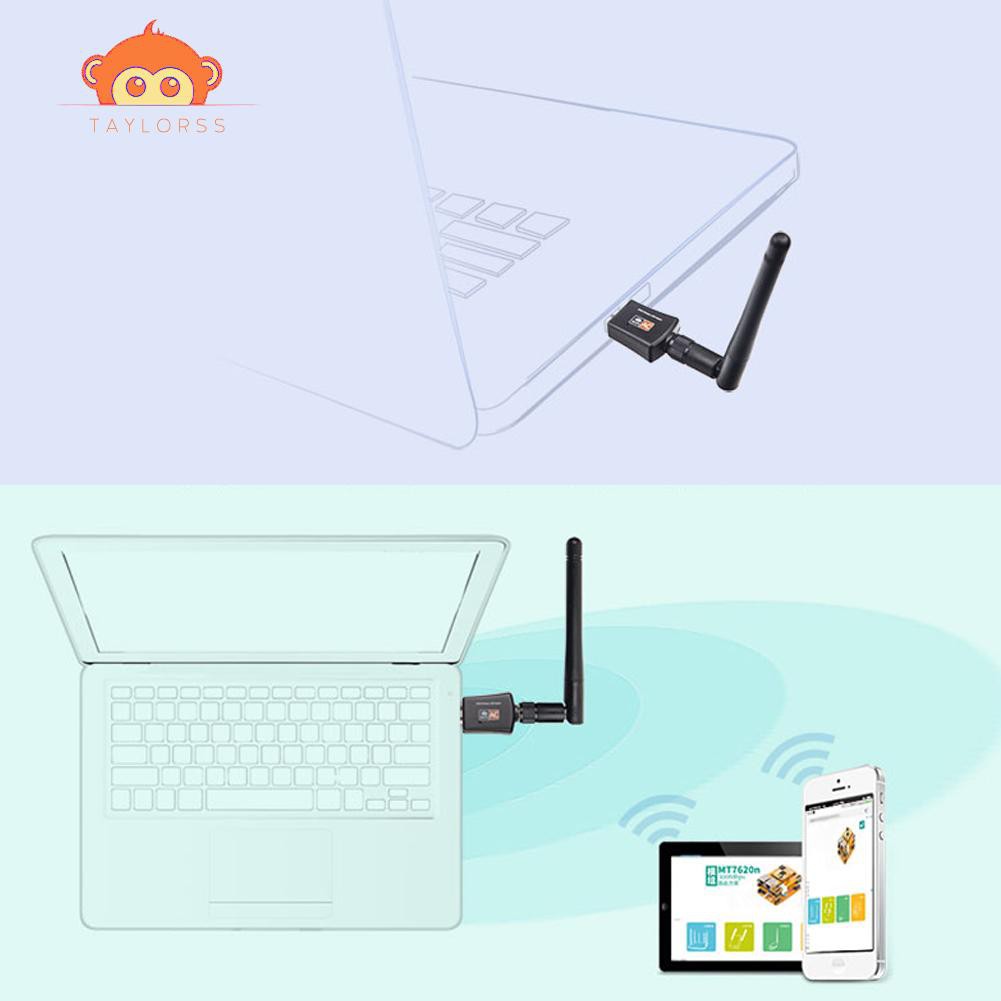 Usb Phát Wifi Không Dây 5ghz Taylor 600mbps Kèm Ăng Ten 802.11ac | BigBuy360 - bigbuy360.vn