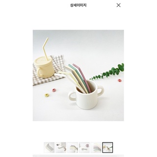 [CHÍNH HÃNG] Ống hút Silicone Modui Bluemama 🇰🇷