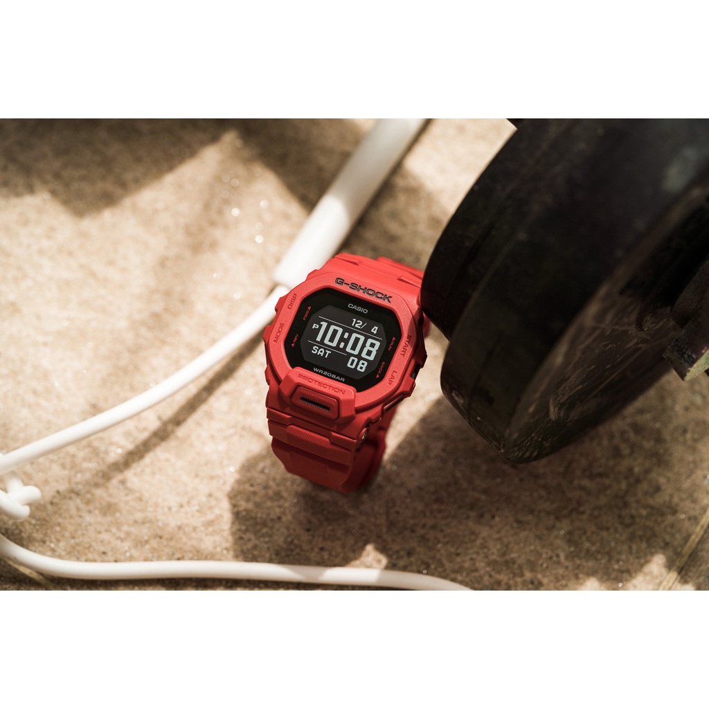 Đồng Hồ Casio Nam Dây Nhựa Chính Hãng GSHOCK GBD-200RD-4