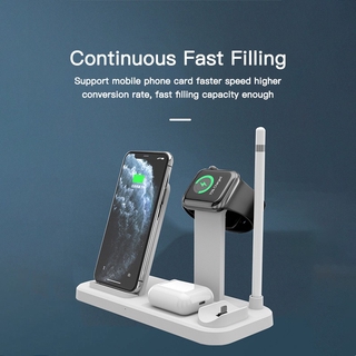 Đế Sạc Không Dây Đa Năng Cho Iphone Samsung Android Apple Watch