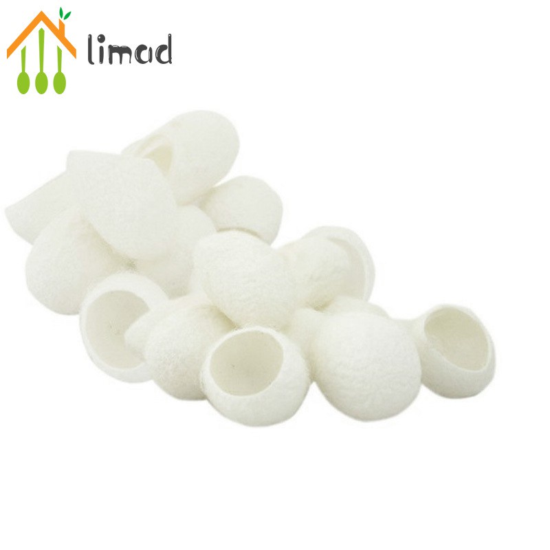 【COD】# limad 100Pcs Organic Natural Silk Cocoons Silkworm Balls Facial Skin Care Scrub Purifying Acne Anti Aging Whitening