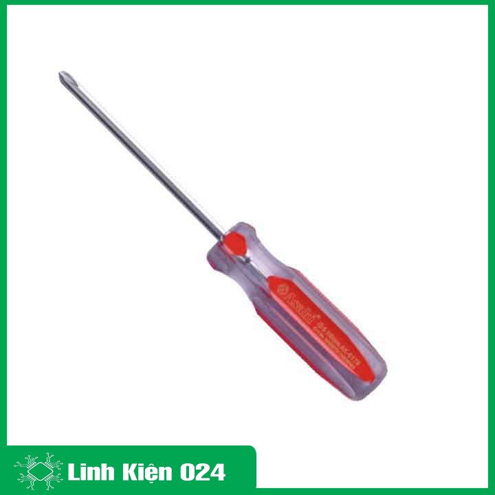 Tô vít 4 cạnh, tua vít Asaki AK-7124, AK-7114 kích thước 5x100mm, 3x100mm