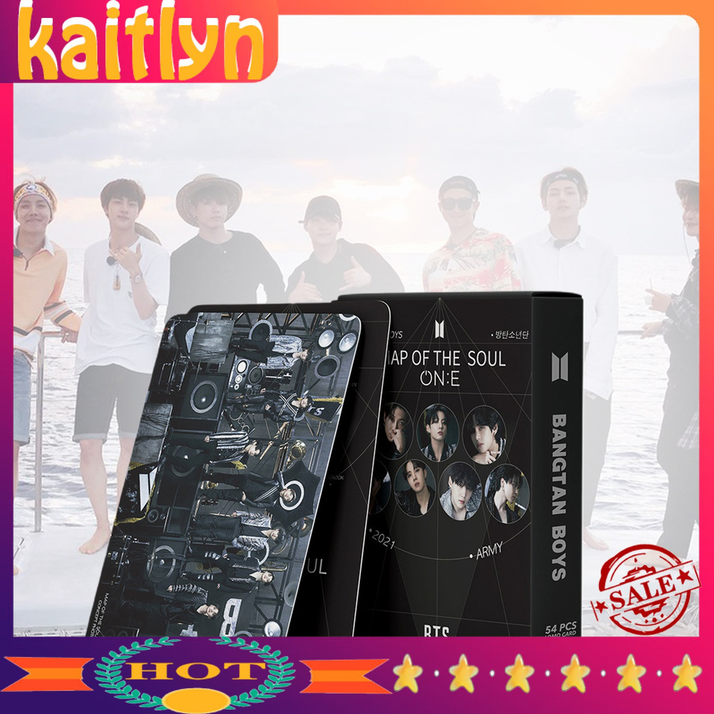 <Kaitlyn> Online Bookstore Portable Album Card Kpop Idol Figure Lomo Card Decoration for Shop
