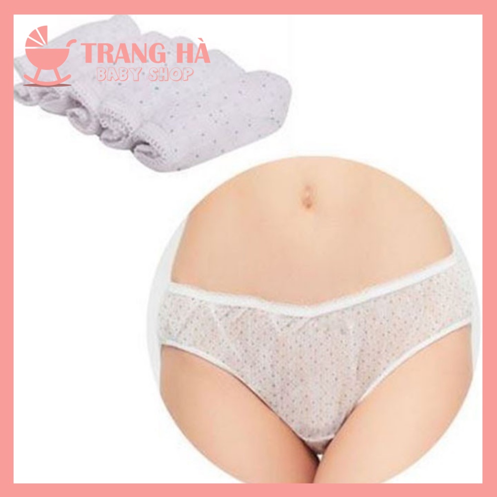 Set 5 Quần Lót Giấy Cao Cấp Baby Hiền Trang, Quần Lót Chính Hãng Cho Mẹ Mặc Một Lần Tiện Lợi FreeSize 45-70kg Lamkids
