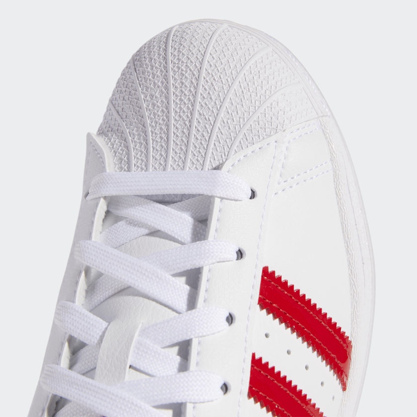 Giày Superstar &quot;Cloud White / Scarlet&quot; FX8729 - Hàng Chính Hãng - Bounty Sneakers