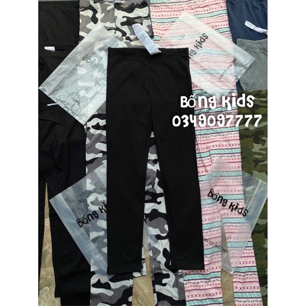 Quần Legging Bé Gái Thun Cotton Kirkland