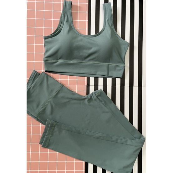 SET THUN U CẠP NGẮN NEW GYM,THỂ THAO,YOGA ( KÈM MÚT)