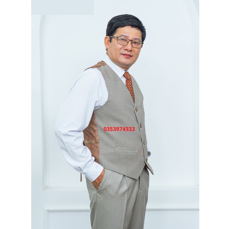 Áo gi le trung niên, áo lót gile