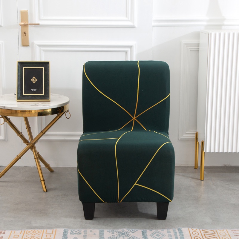 Vỏ Bọc Ghế Sofa Không Tay Chất Liệu Co Giãn Siêu Bền Thoải Mái