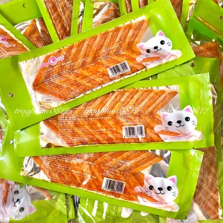 Van002 snack mèo yêu cá hằng đại