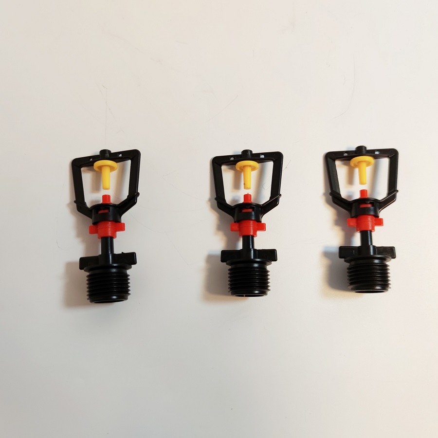 Béc xòe 360 độ ren 21mm tưới lan tưới rau