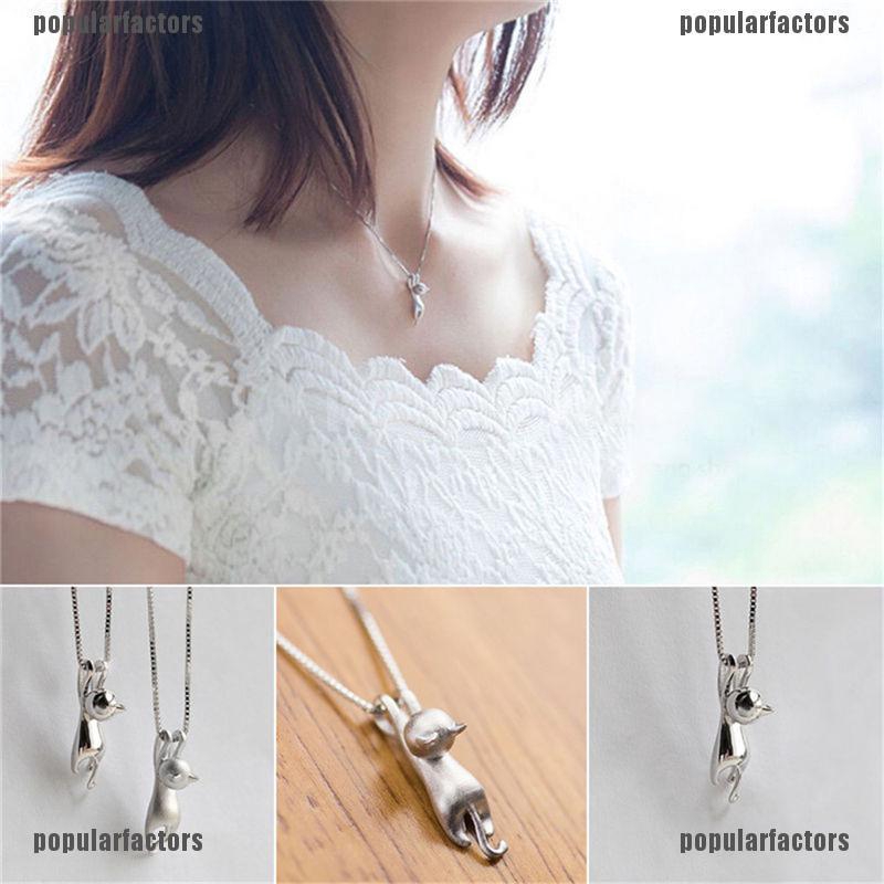 Nhẫn Bạc Hình Mèo Dễ Thương