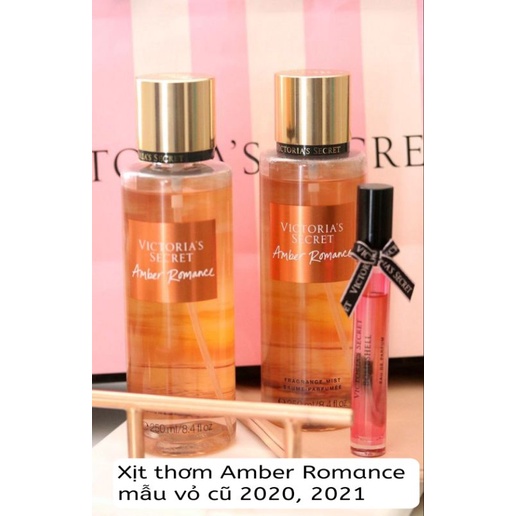 🌸💞 Xịt thơm AMBER ROMANCE Victoria's Secret 250ml