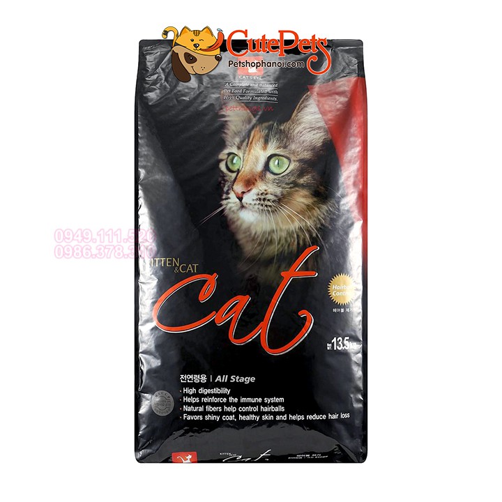 Thức ăn cho mèo Hạt Cat Eye Tải 5kg hạt Catseye Hàn Quốc cho mèo mọi lứa tuổi - CutePets