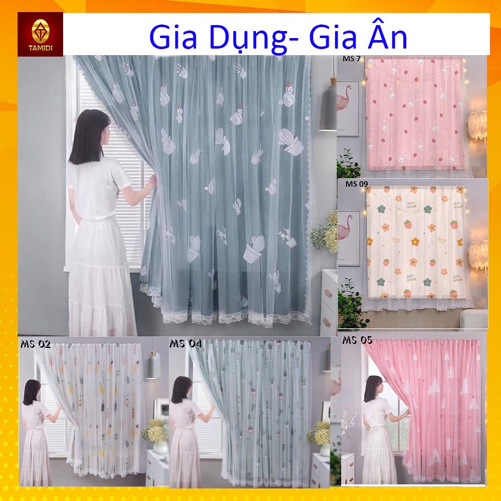 Rèm cửa dán tường chống nắng, rèm cửa dán trang trí cửa sổ - phòng khách dễ dàng lắp đặt không khoan đục Giá Rẻ-Gia Ân