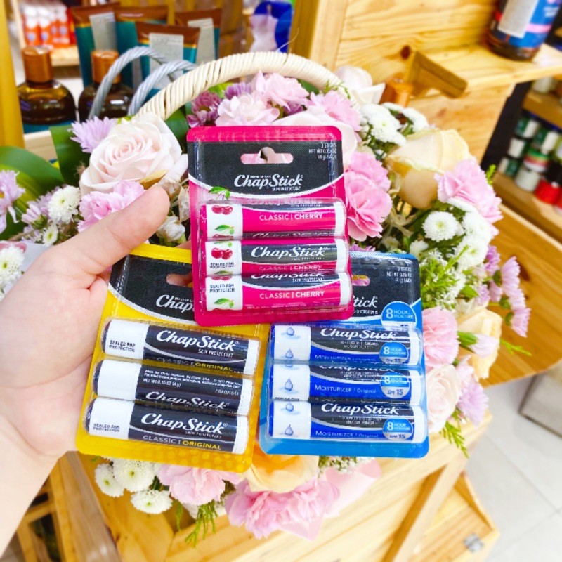 [PHÂN LOẠI KHÔNG VỎ] Son dưỡng Chapstick Skin Protectant tách set 1thỏi/4g | BigBuy360 - bigbuy360.vn