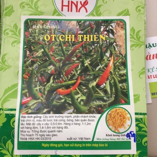 ☘ HẠT GIỐNG ỚT CHỈ THIÊN