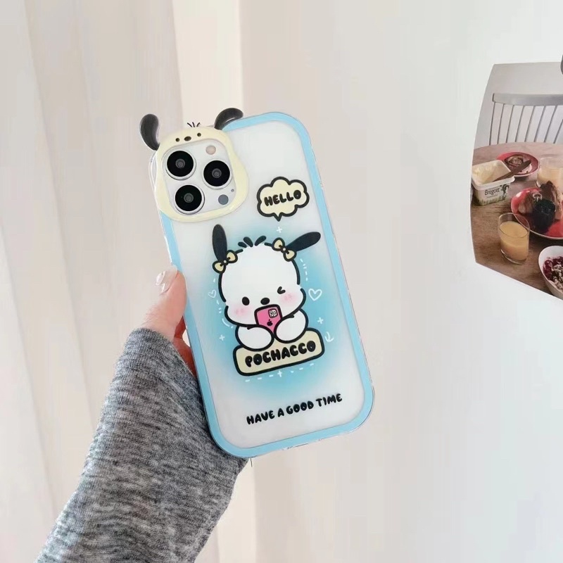 ỐP LƯNG SILICON DẺO TAI CÚN CAMERA CÁC DÒNG IP TỪ X ĐẾN 13PROMAX