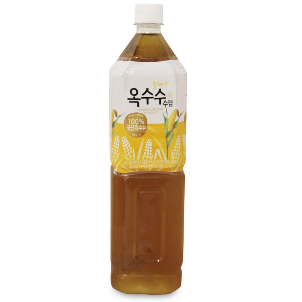 Nước Trà Râu Ngô WoongJin 1.5 L - Nhập Khẩu Hàn Quốc