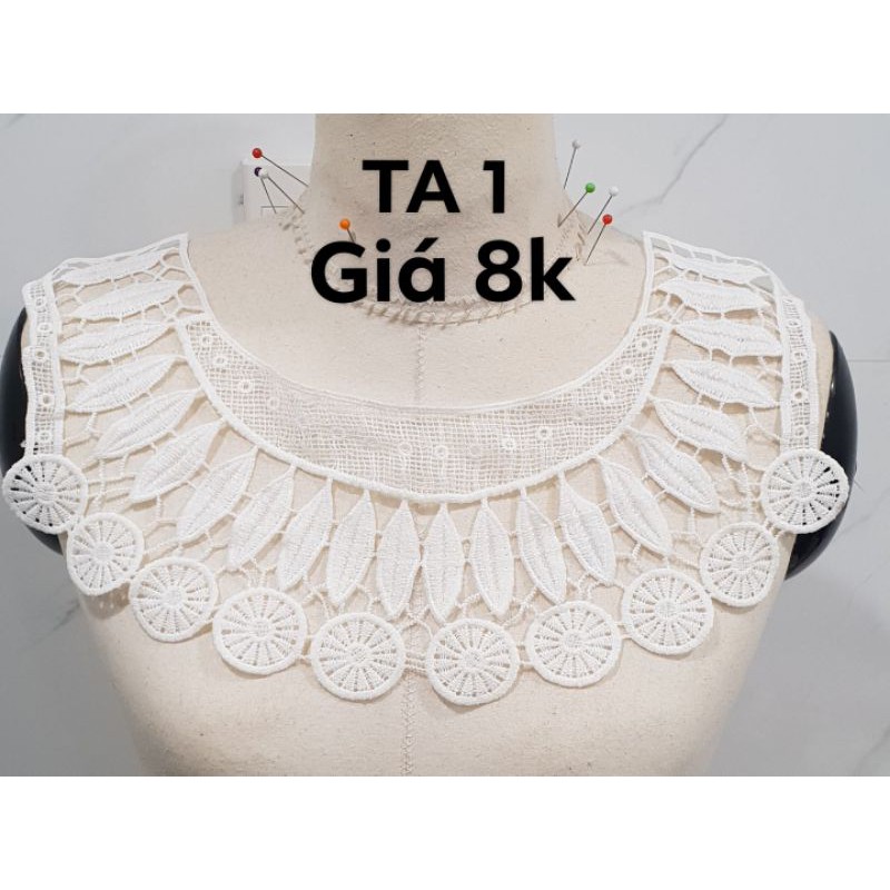CỔ ÁO REN CHỈ SIÊU ĐẸP ( Đi Đơn từ 50k