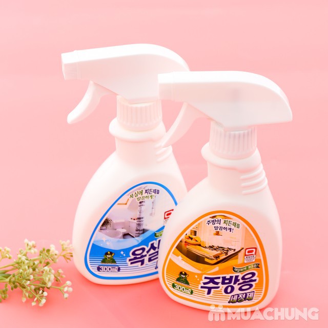 Xịt tẩy vệ sinh nhà bếp, toilet, nhà tắm đa năng SANDOKKAEBI 300ml Hàn Quốc