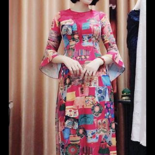 Rập áo dài tay loe